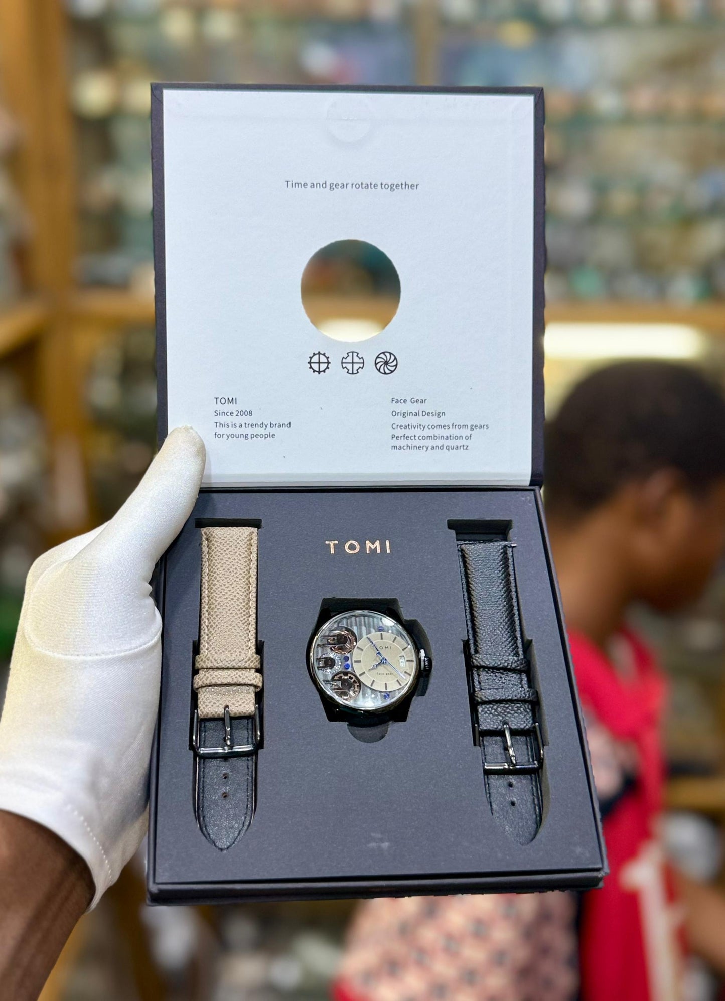 Tomi wristwatch set
