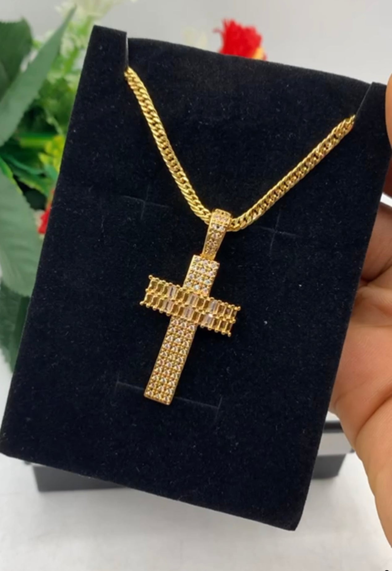 Cross necklace for him