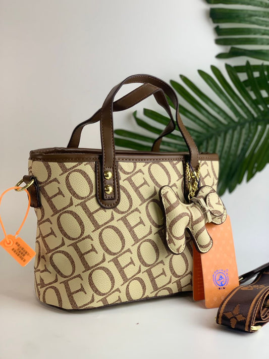 Monogrammed mini bag