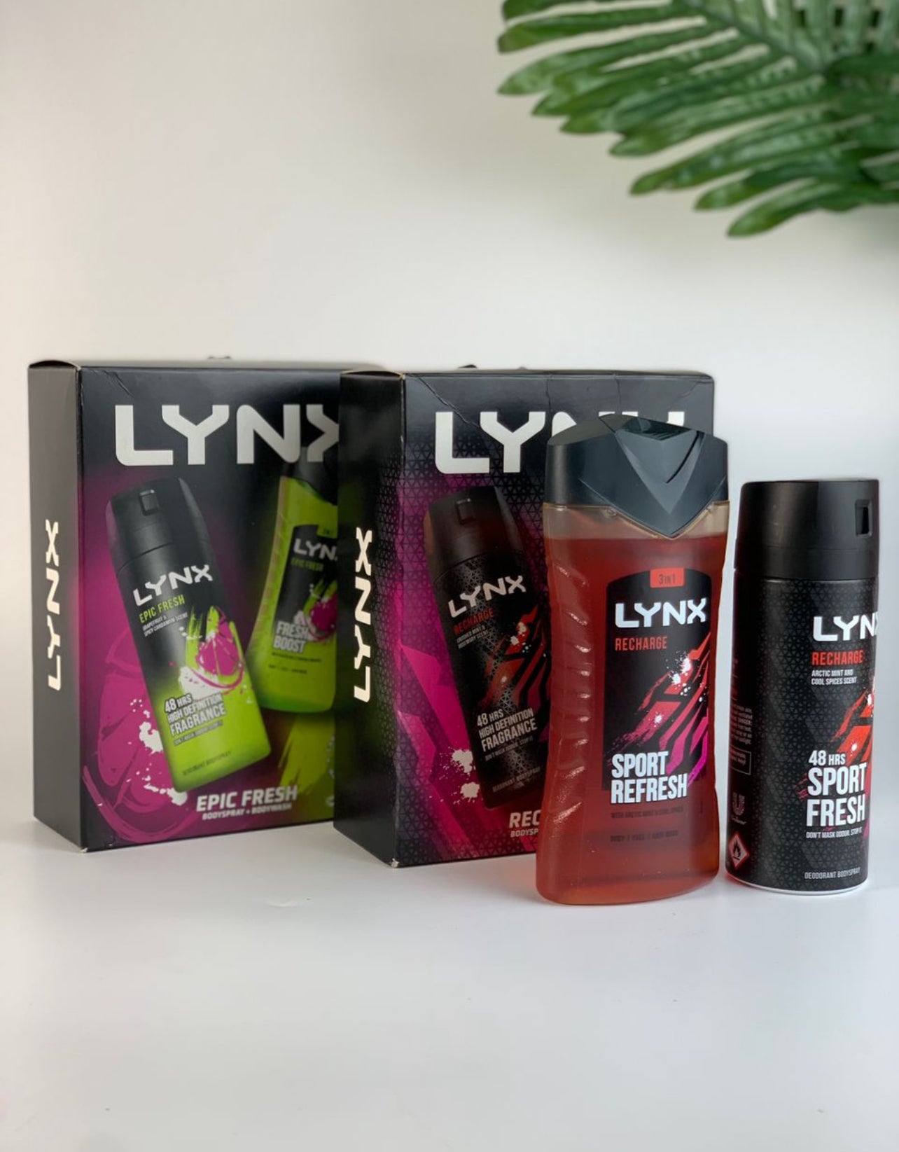 Lynx Body Wash and Spray Set for him
