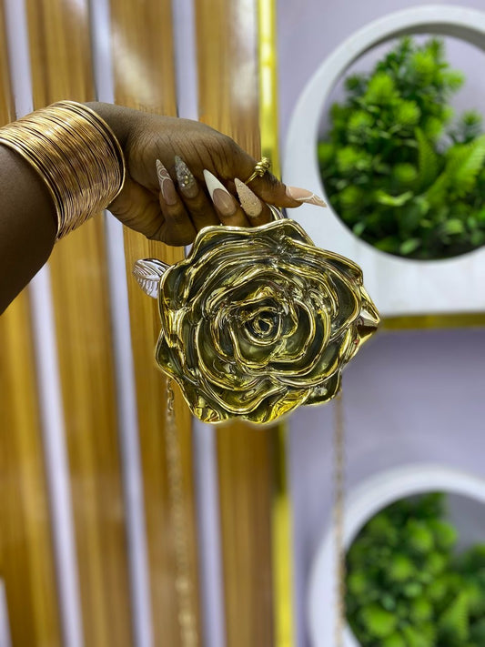 Floral 3D purse