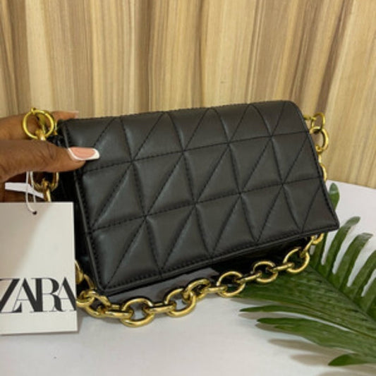 Black Zara side bag