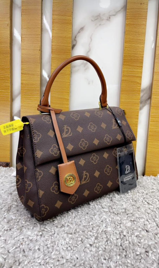 Brown Monogrammed Bag