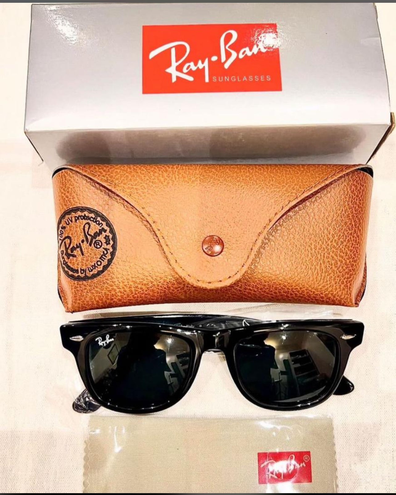 rayban sunglasses comes as seen