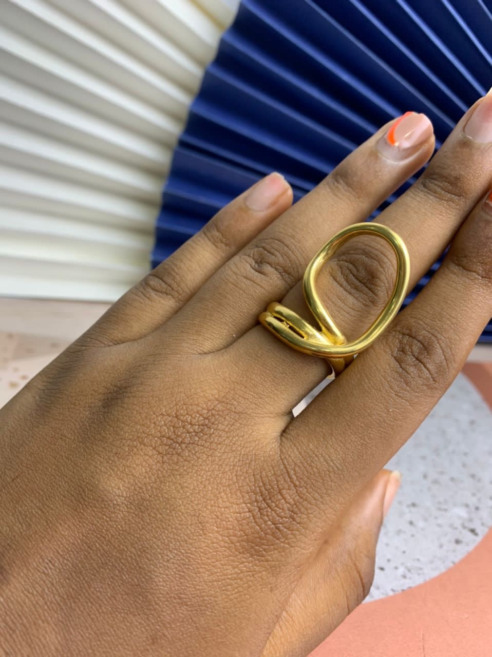 Gold non tarnish ring