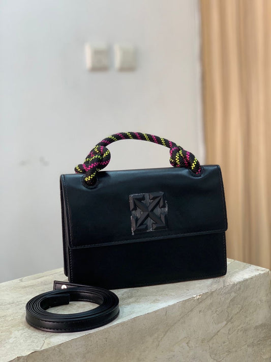 Black midi bag