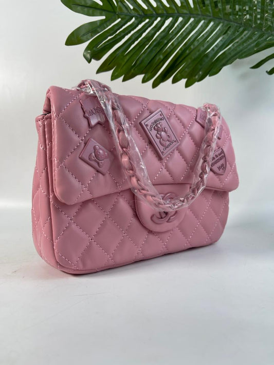 Pink Detailed purse