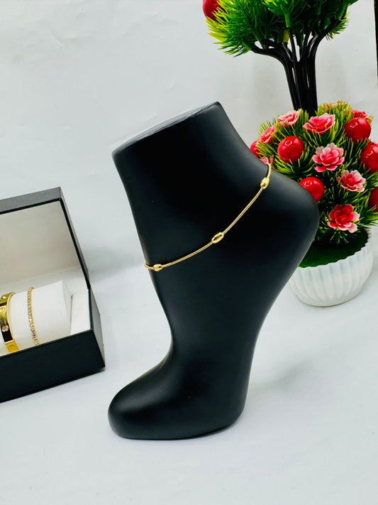 Non tarnish anklet