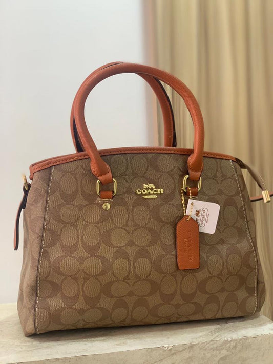 Coach monogrammed bag