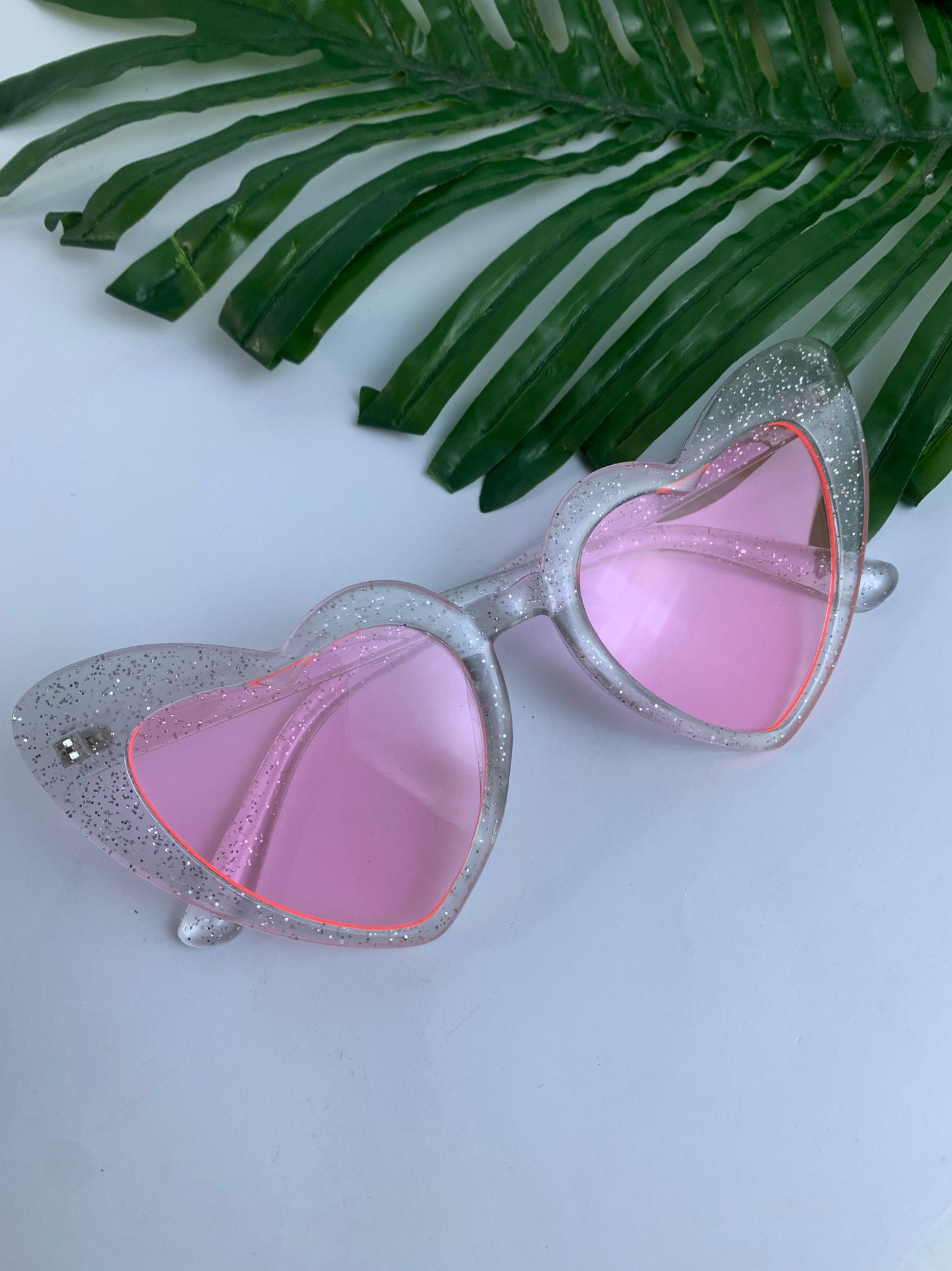 Pink Heart Glasses