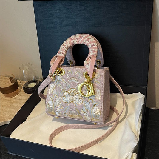 monogrammed mini bag