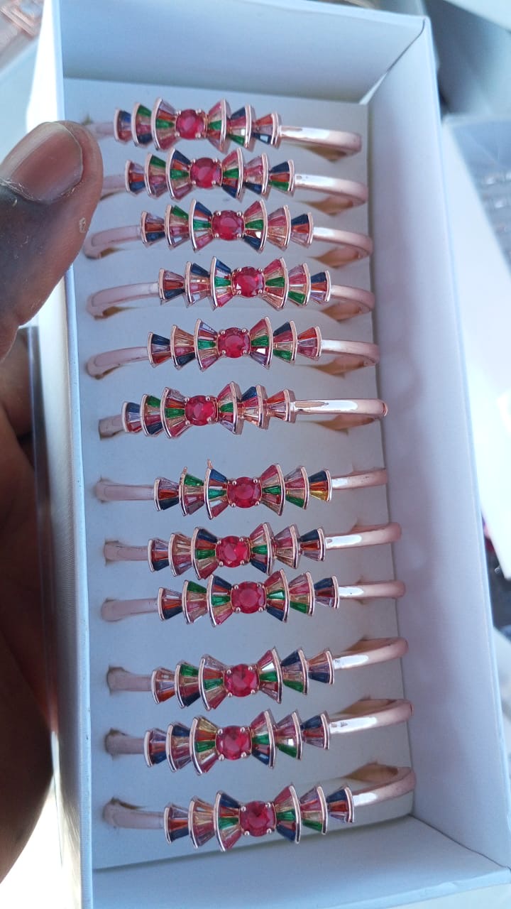 RoseGold Bracelet with colors