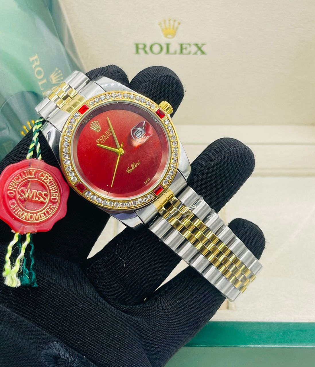 Rolex inspired wristwatch without box