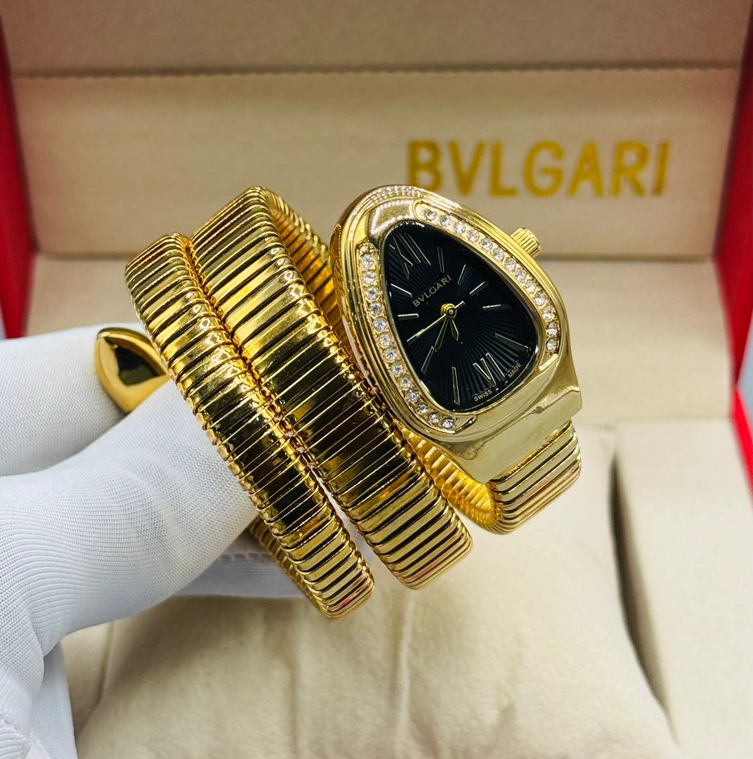 Wrap Bvlgari wristwatch with box