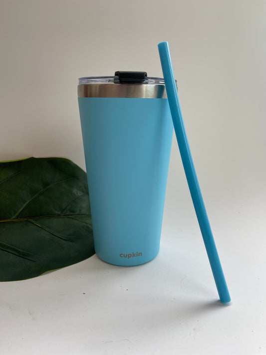 Uplink insulated cup and straw