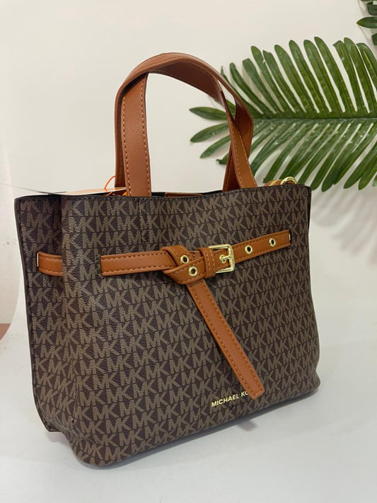 Monogrammed midi bag
