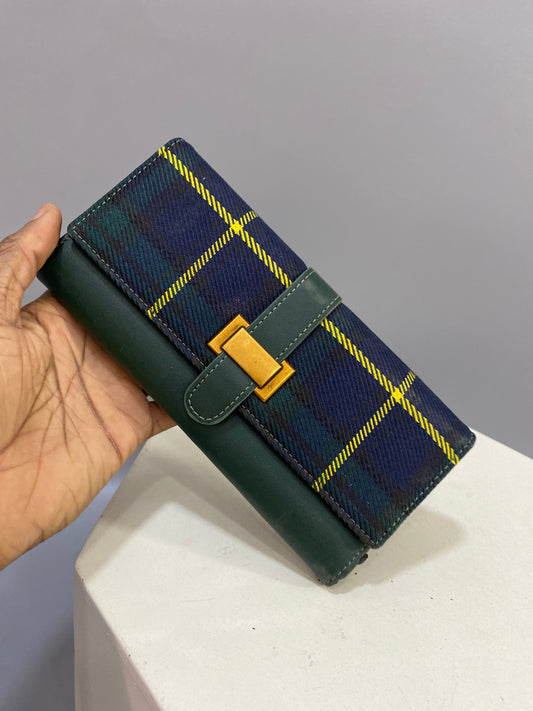 Blue and green Wallet