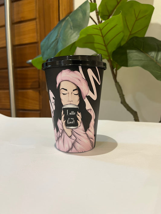 Reusable chic coffee cup