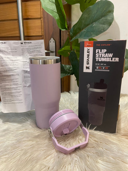 Stanley flip straw tumbler insulated 2 days iced