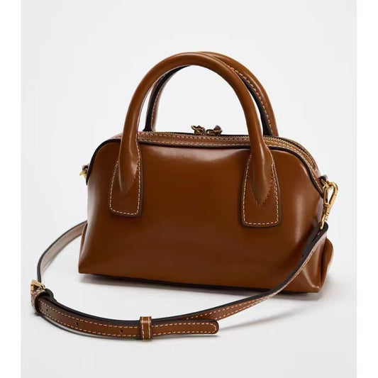 Brown midi bag