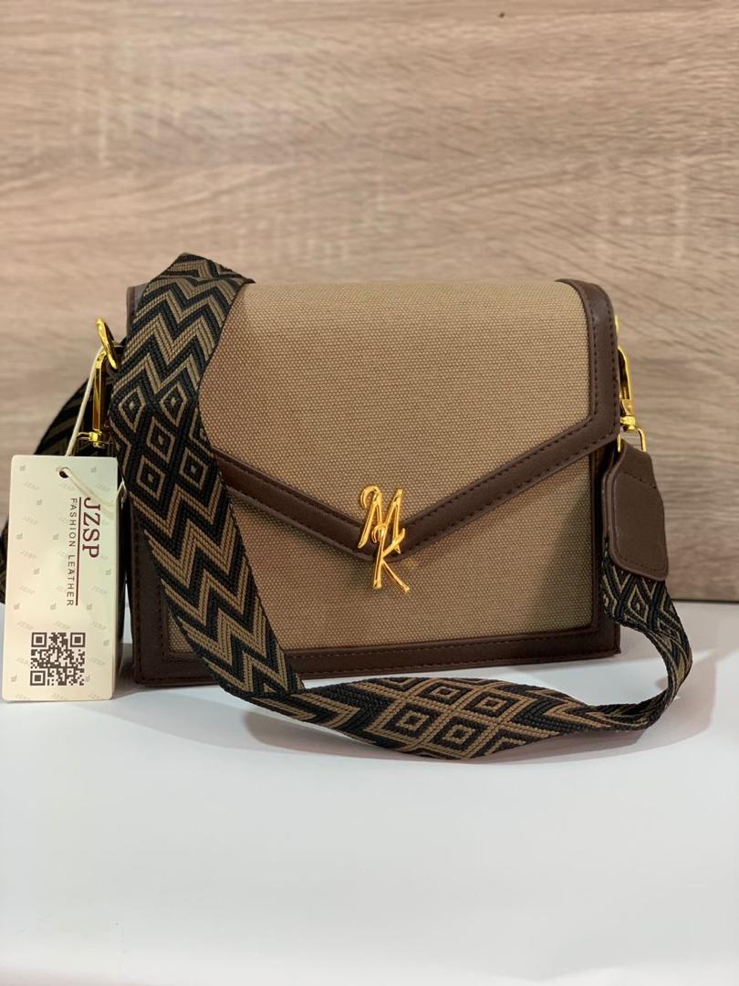 Brown Leather bag with strap