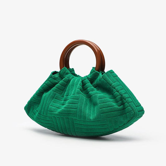Green midi bag
