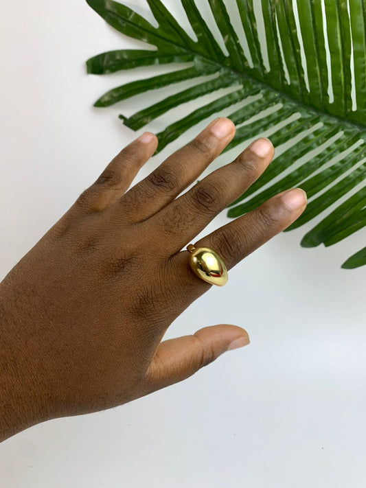 Gold non tarnish ring