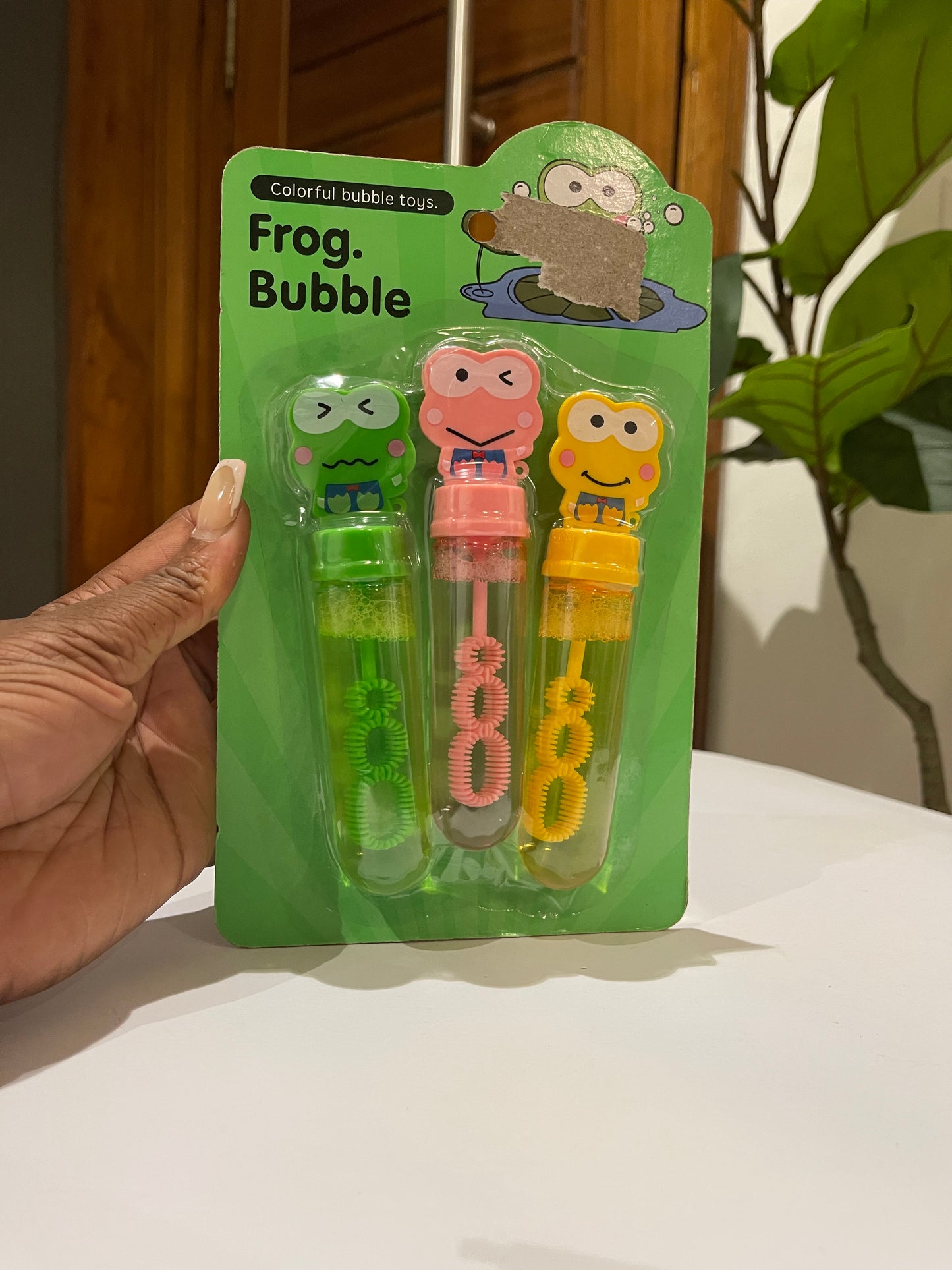 Frog bubble