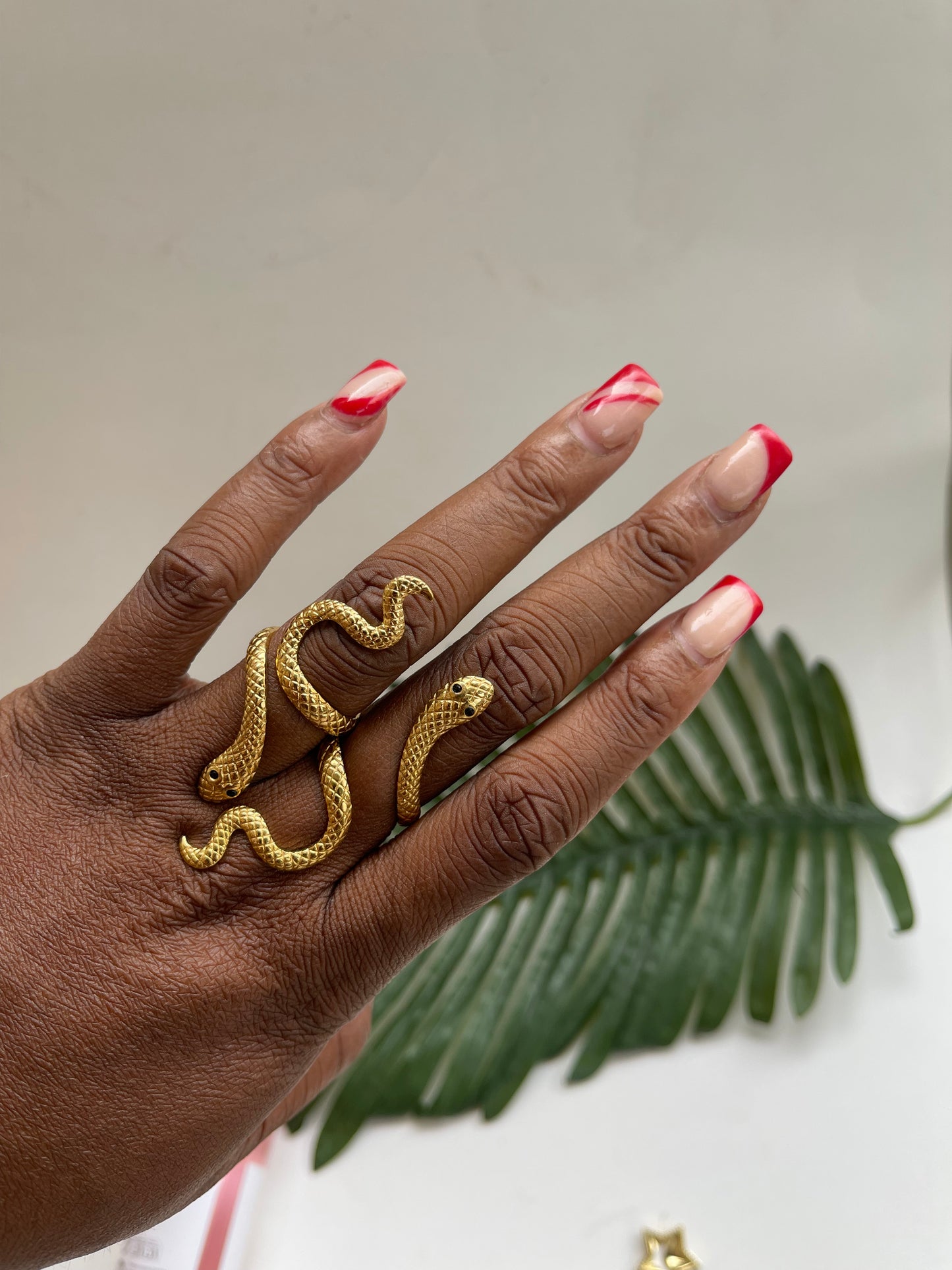 gold fancy wRAP rING