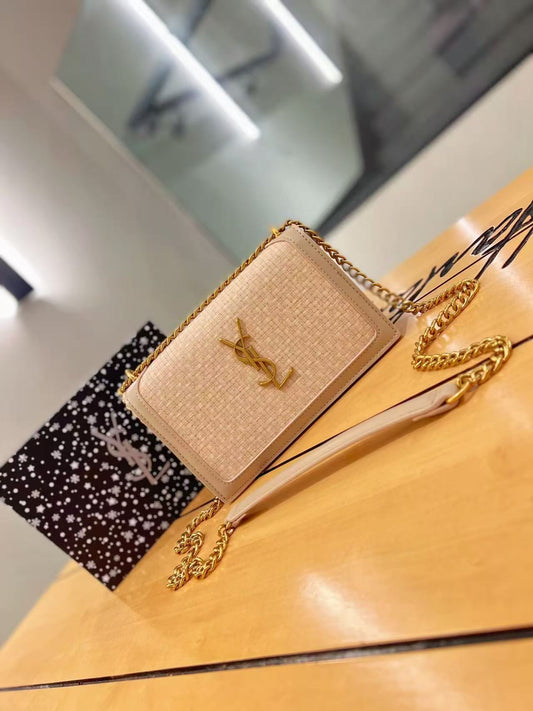 Nude YSL Inspired mini bag