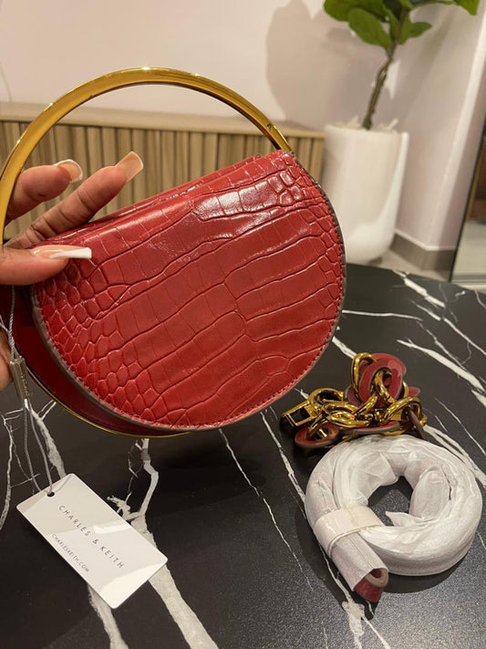 Charles and Keith round bag