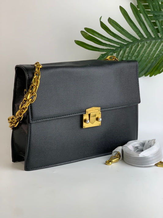 Black Charles and Keith bag