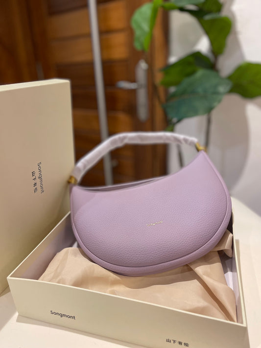 Purple Fancy bag with box