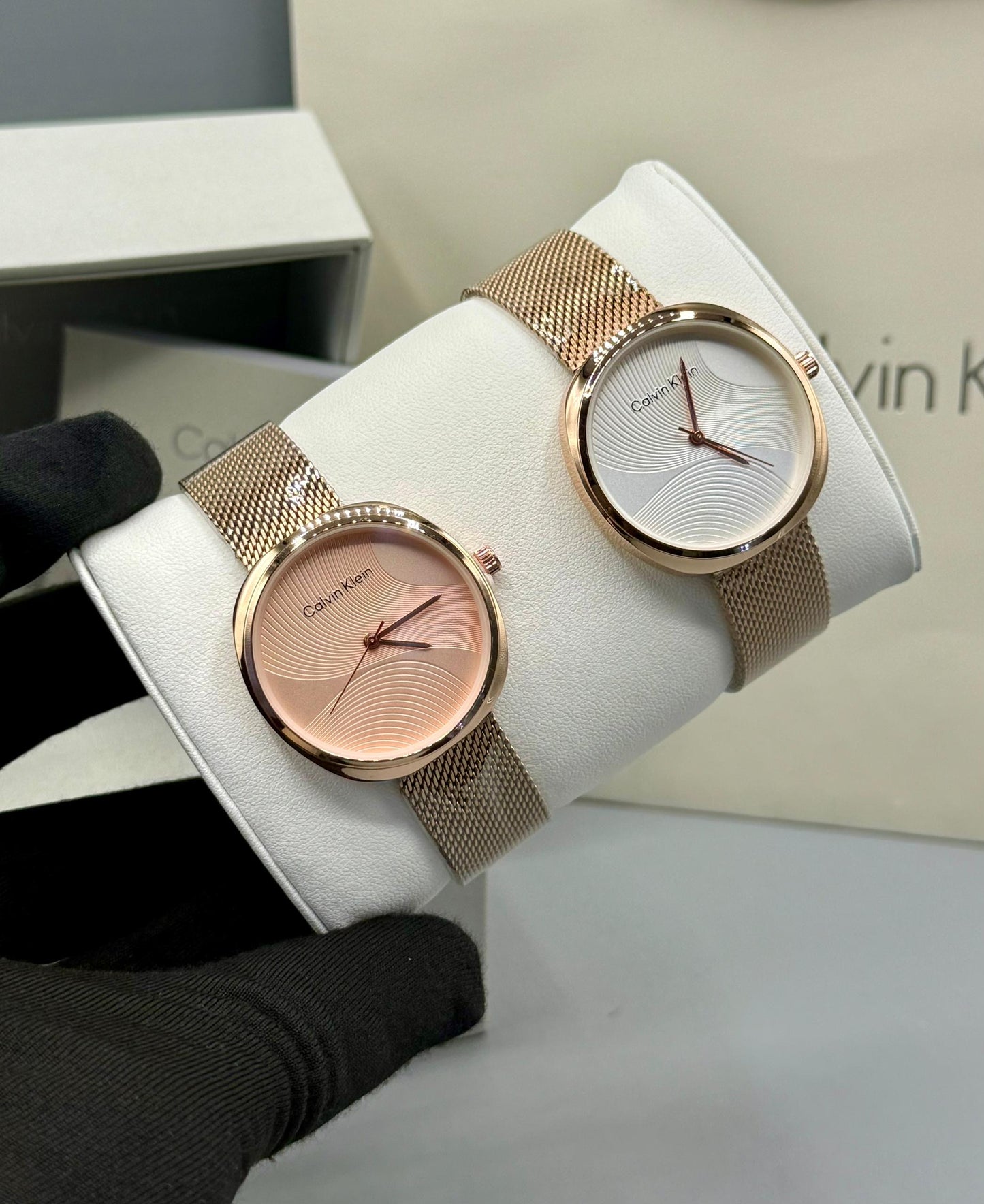 Rosegold Calvin Klein wristwatch (no box )!