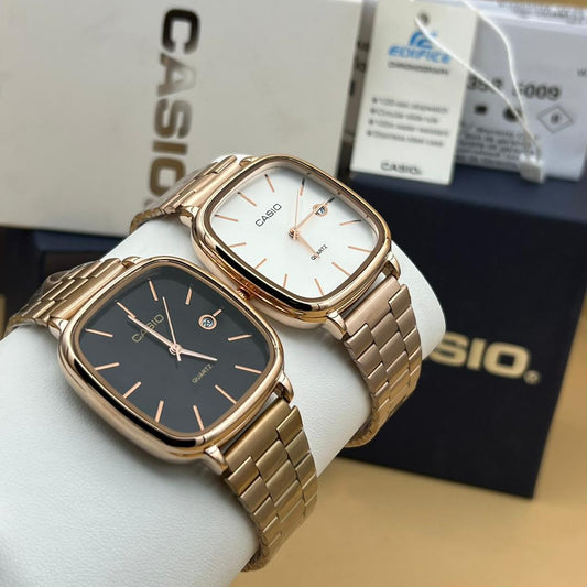 Rosegold CASIO wristwatch