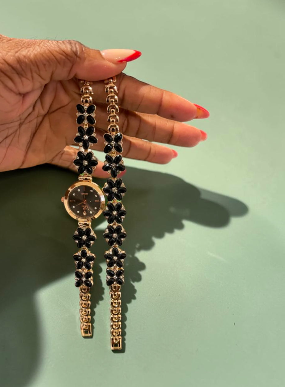 Bracelet and wristwatch combo