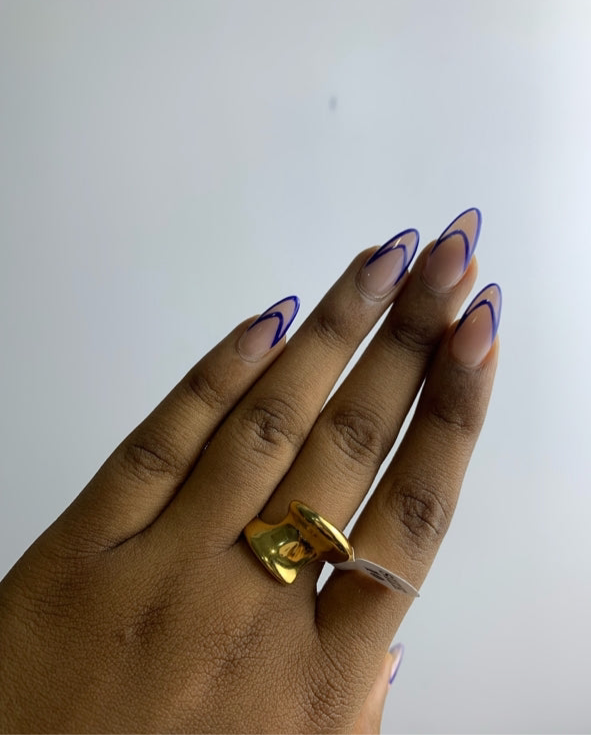 Gold non tarnish ring