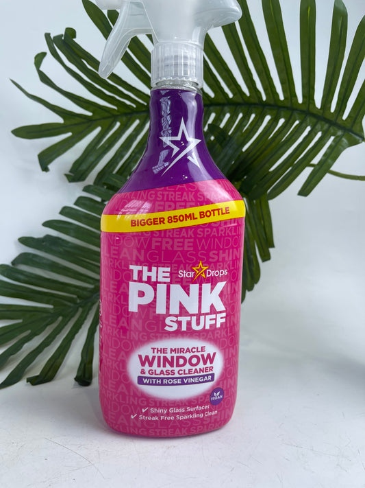 The pink stuff window cleaner