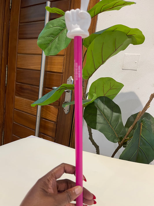 Hand raising stick