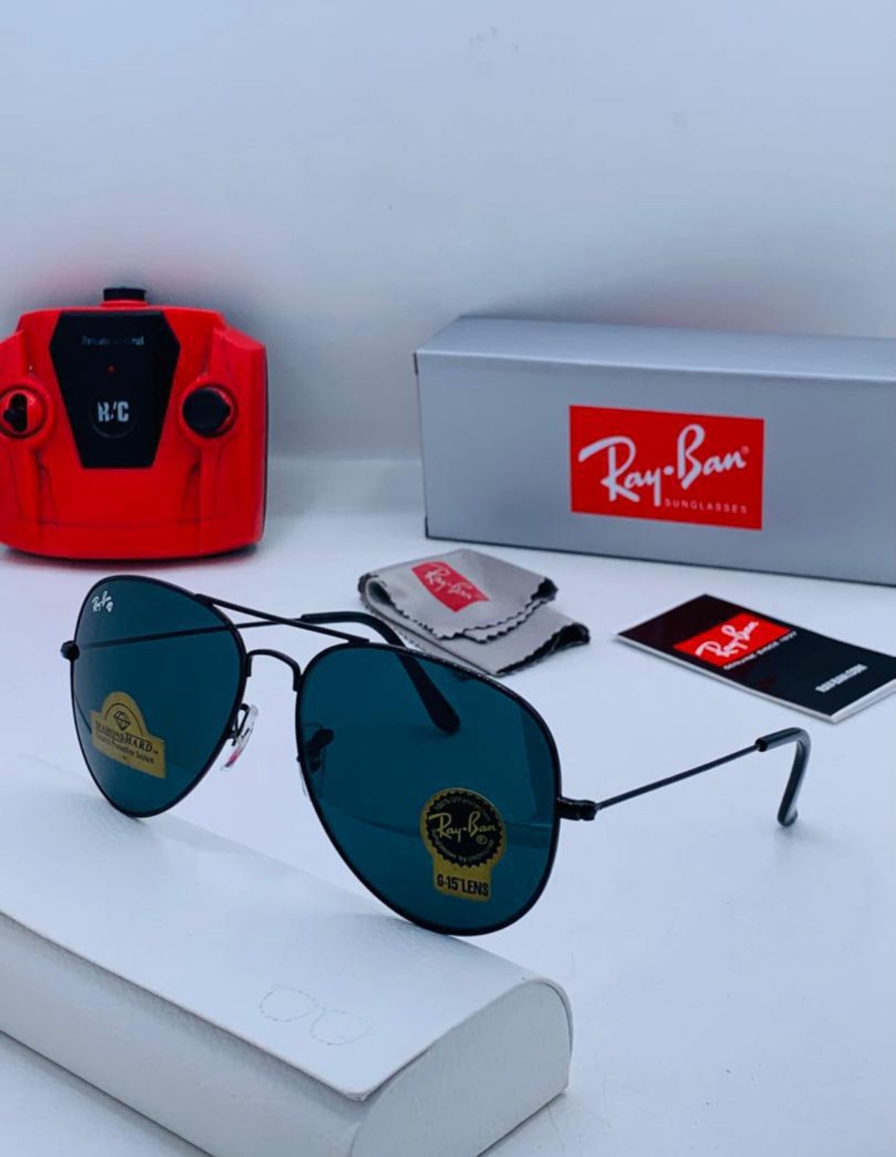 Rayban Aviator glasses comes as seen