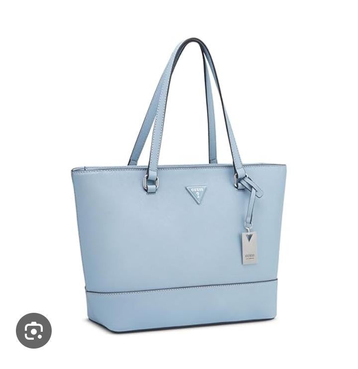Blue guess tote bag