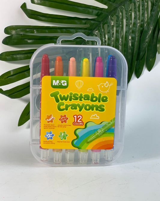 Twistable crayons