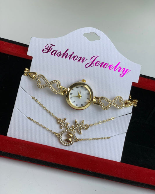 Jewelry Wristwatch combo set