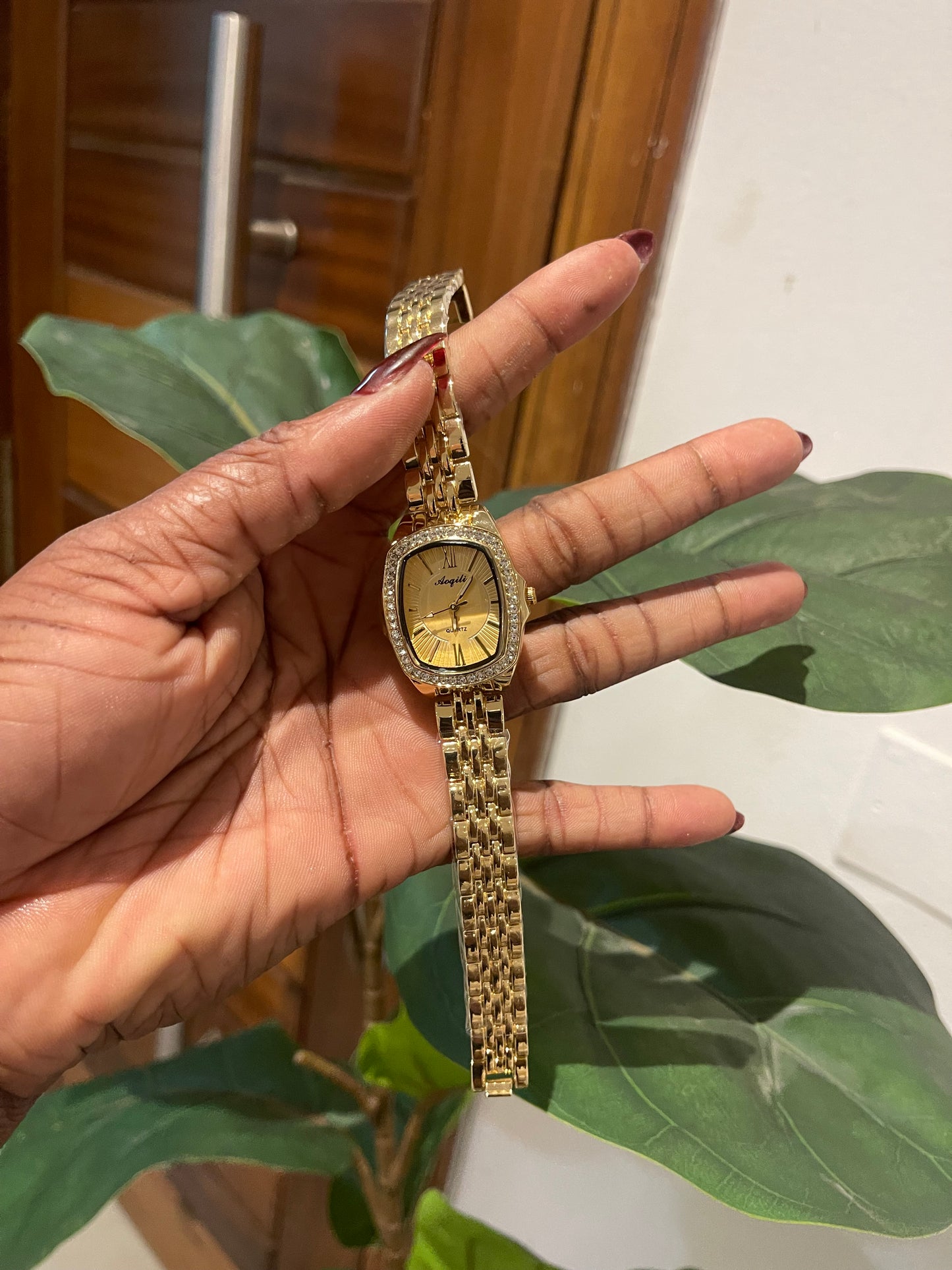 Gold fun le wristwatch