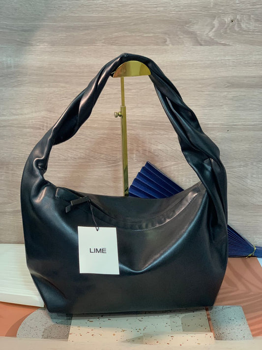 Black LIMC hobo bag