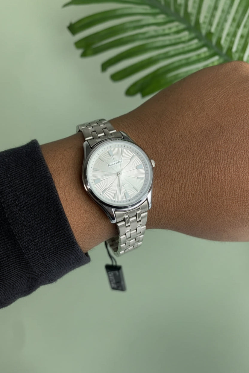Silver Detailed wristwatch