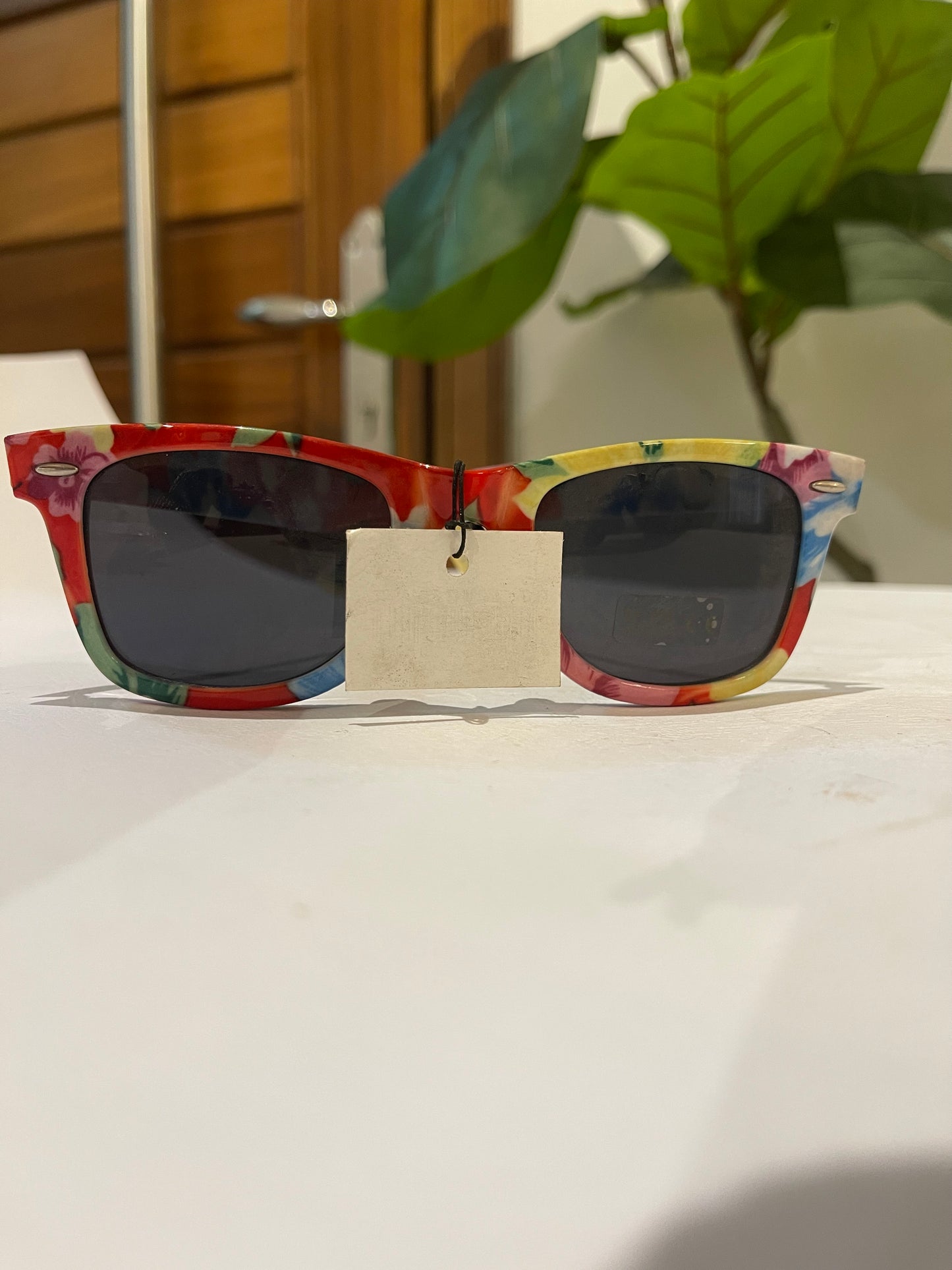 Colorful floral sunglasses