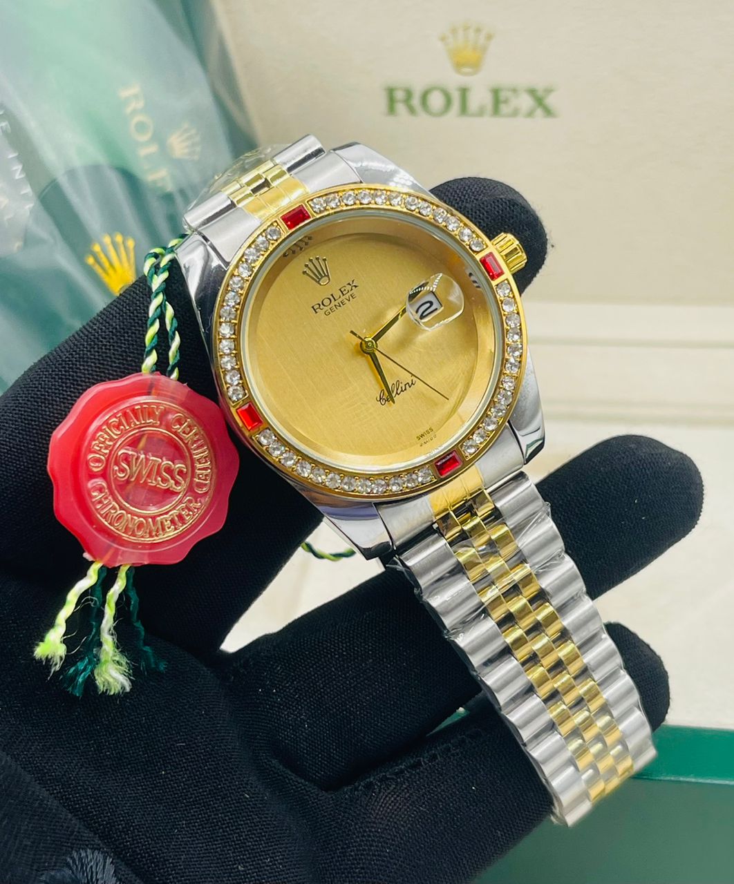 Rolex inspired wristwatch without box