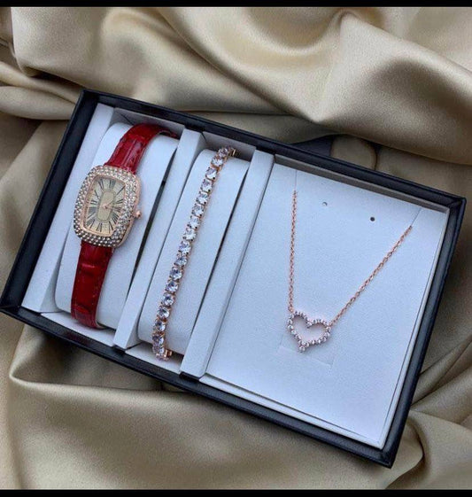 Ree watch bracelet and necklace