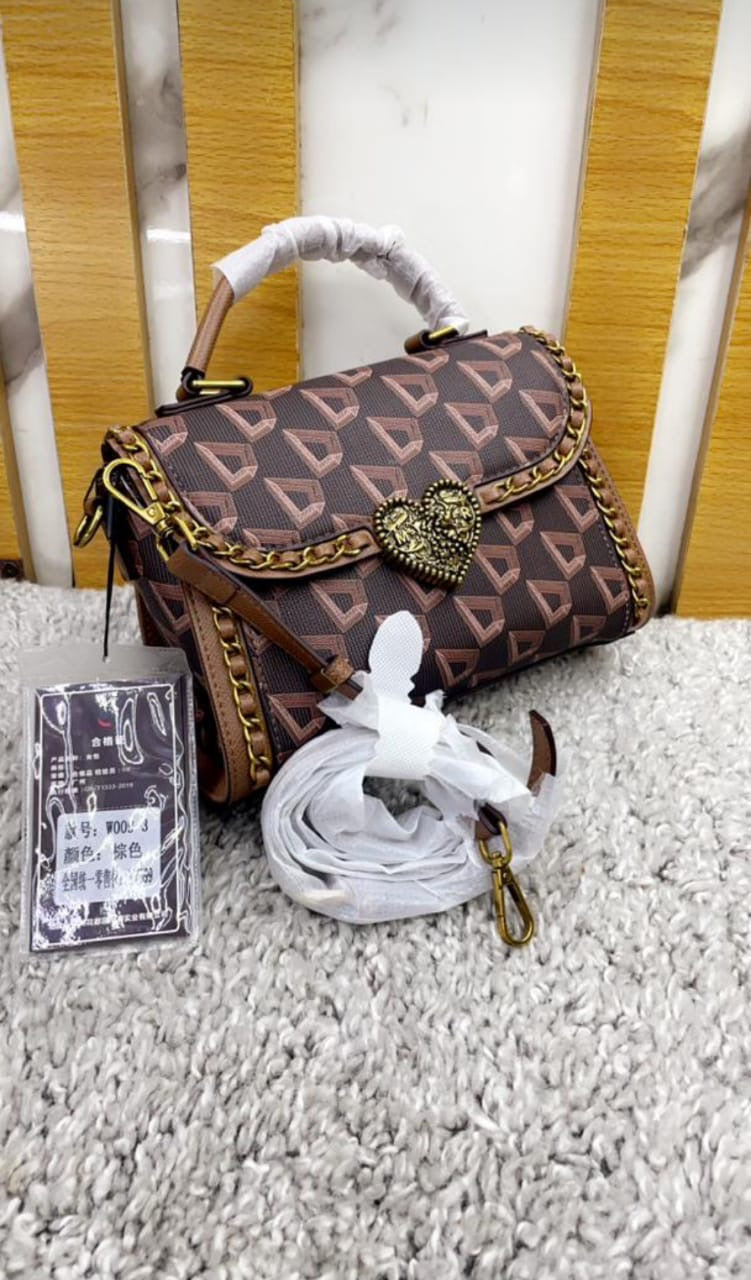 monogrammed Midi bag